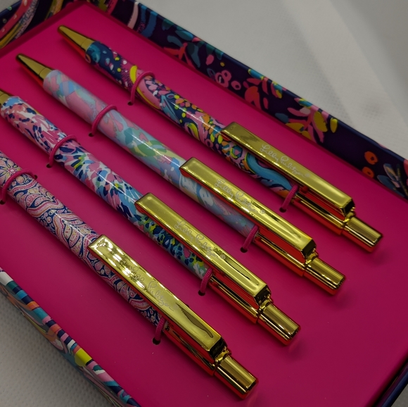 Lilly Pulitzer Office Lilly Pulitzer Pen Set Poshmark